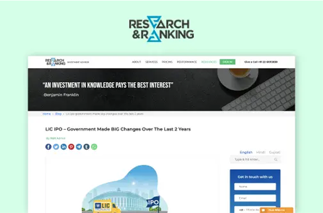 Research & Ranking